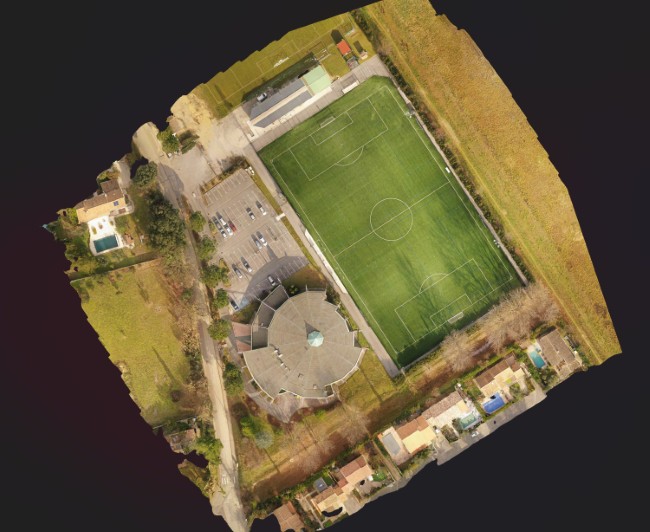 Relevés topographiques géoréférencés
